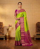 Green Pure Touch Silk Saree