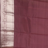Salmon Pink and Rosewood pink pure touch silk saree