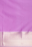 Royal blue and Lavender semi silk saree
