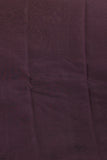 Purple Heart and Blackberry Designer Pure Touch silk saree