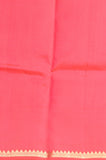 Ducky yellow and pink pure touch silk saree