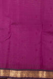 Lime green and purple pure touch silk saree
