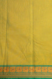 Leaf green kanchi cotton saree