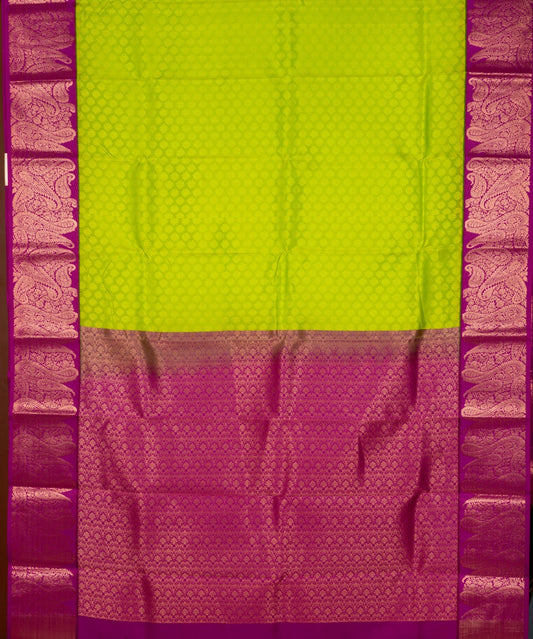 Green Pure Touch Silk Saree