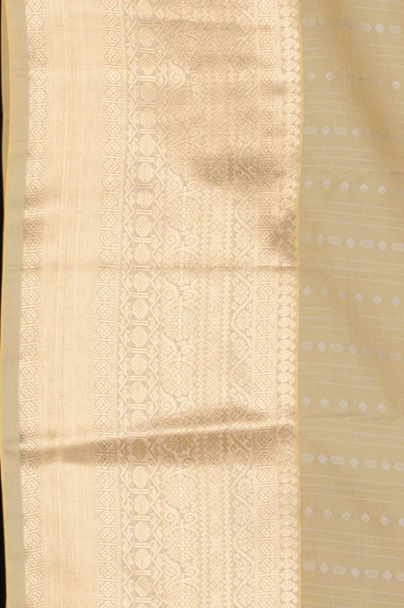 Black and malai semi silk saree