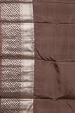 Green and Chocolate Pure Touch Silk Saree