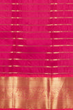 Peacock blue traditional pure touch silk saree