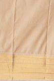 Teal green and Off white soft silk saree