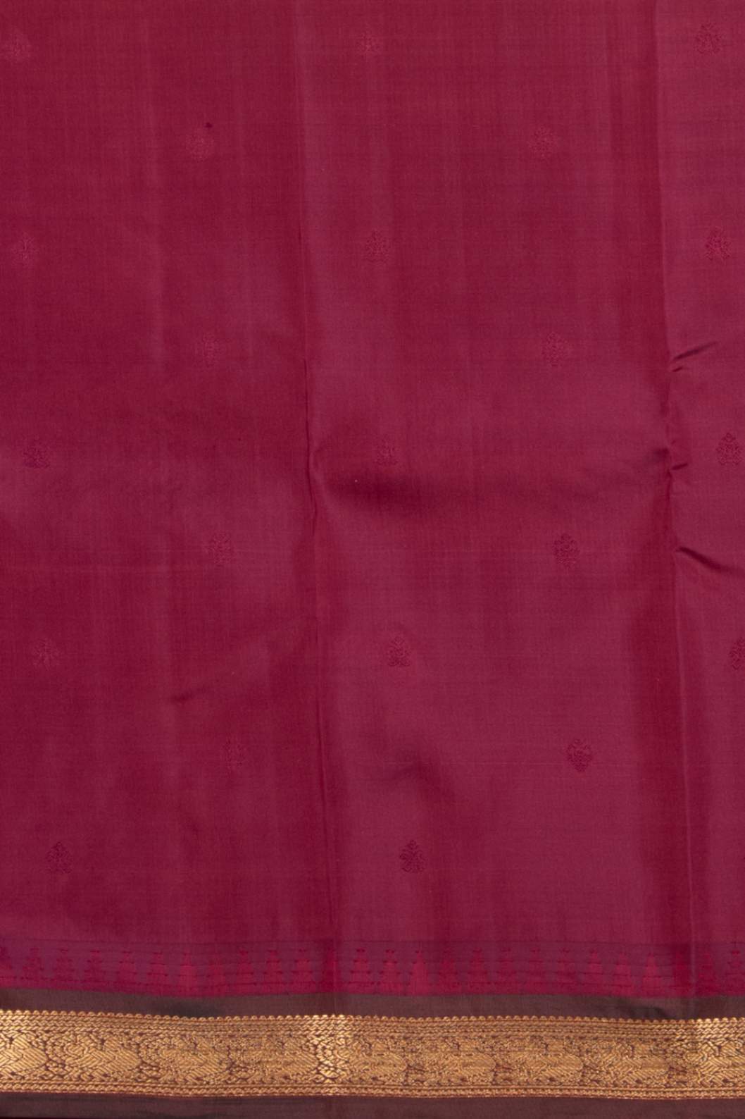 Manjal and wine purple pure touch silk saree