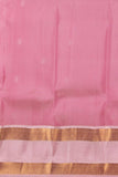 Blue and babypink pure touch silk saree