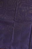 Harbor grey and blue pure touch silk saree