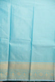 Rani pink and baby blue vairaoosi semi silk saree