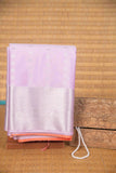 Lavender and peach soft silk saree