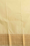 Bottle green zari kattam semi silk saree