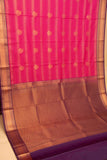 Pink vairaoosi semi silk saree