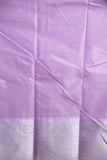 Mint green and lavender bridal silk saree