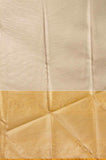 Silver tissue silk saree