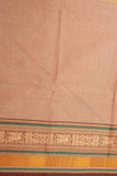 Light brown kanchi cotton saree