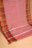 Pink veldhari kanchi cotton saree