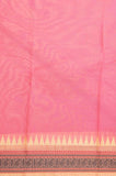 Soft pink kanchi cotton saree