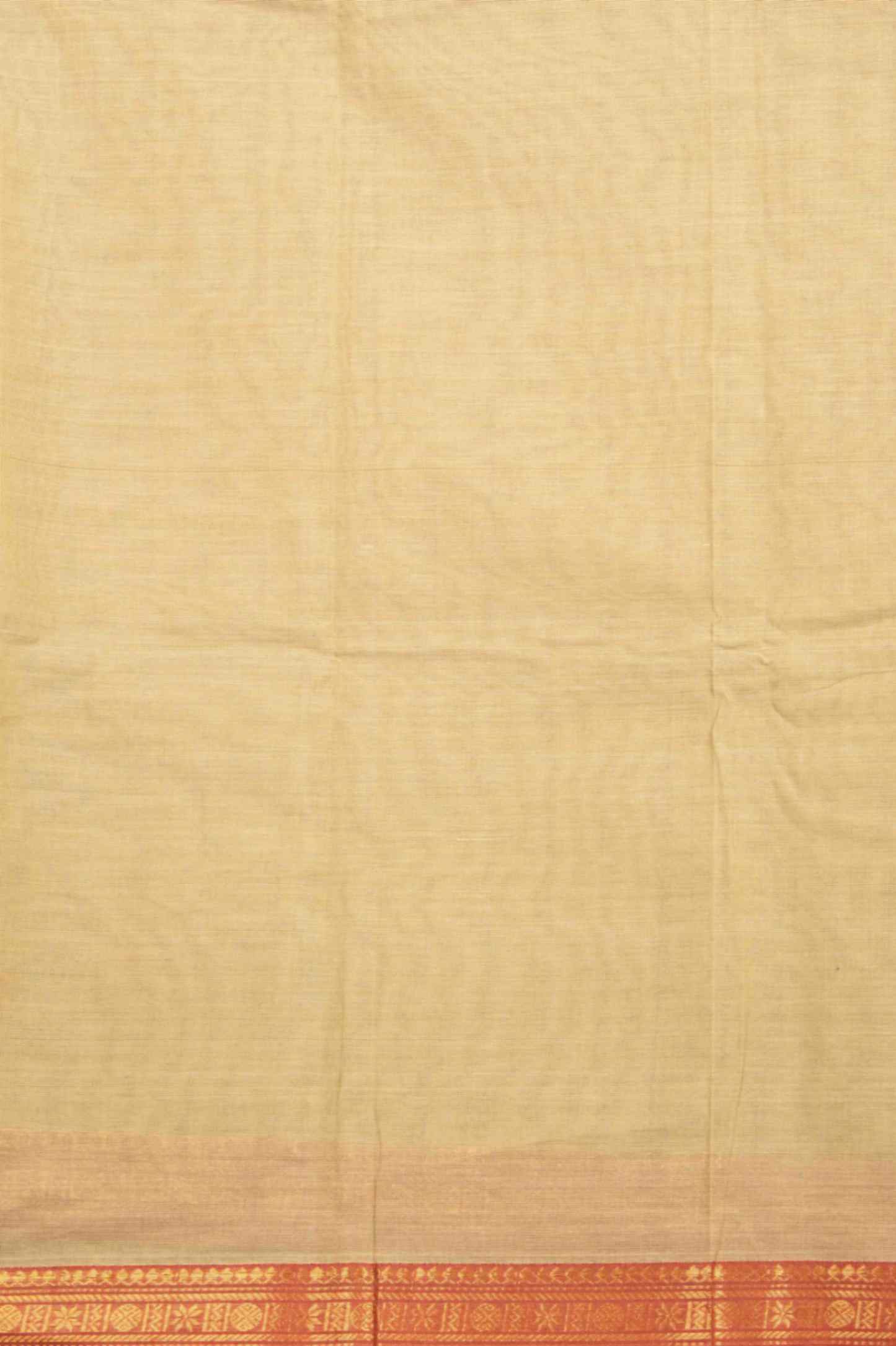 Greenish grey kanchi cotton saree