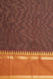 Brown ganga jamuna kanchi cotton saree