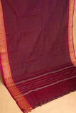 Purple aayiram butta kanchi cotton saree