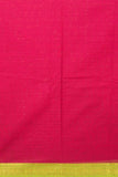 Purple and green butta kanchi cotton saree