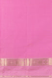 Yellow and baby pink retta pettu semi silk saree