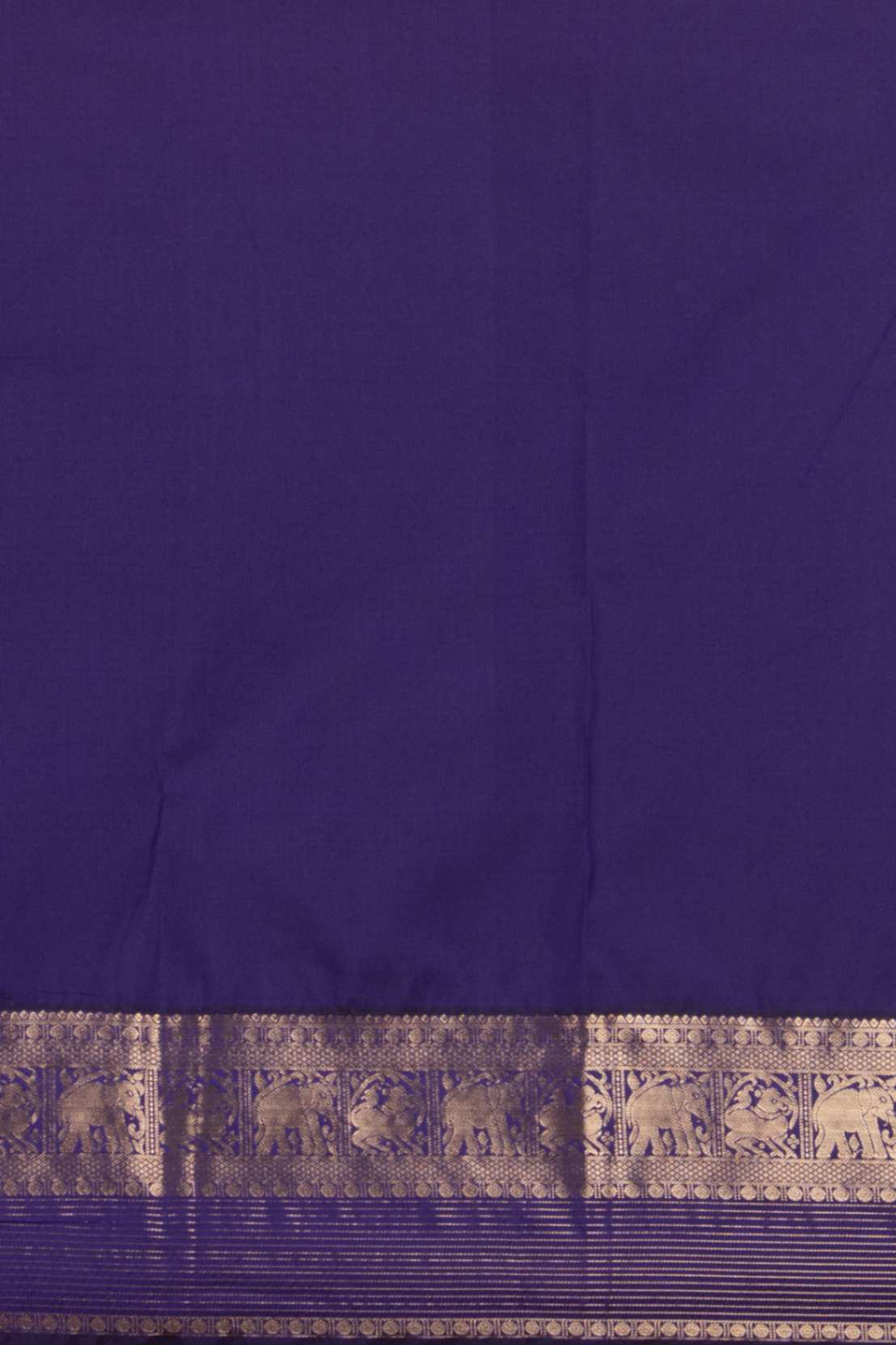 Red and navyblue soft silk saree