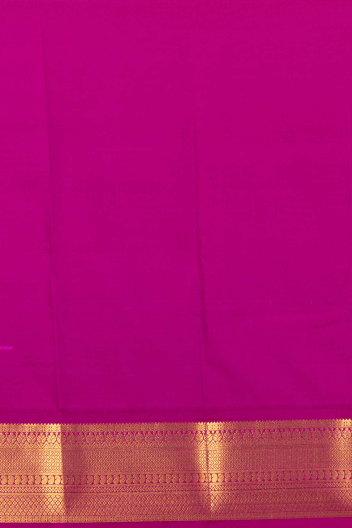 Peach and purple semi silk saree