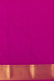 Peach and purple semi silk saree