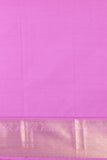 Red and lavender soft silk saree